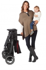 Дитяча прогулянкова коляска Graco Evo XT Black Grey